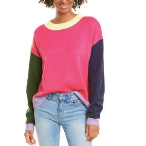 New NWT Olivia Rubin Aria Color Colour Block Sweater Women's Small